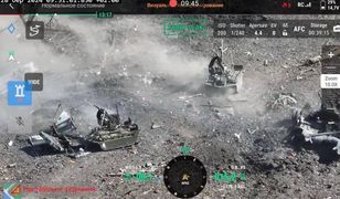 Nowa rosyjska broń na froncie. Naziemne drony z granatnikiem