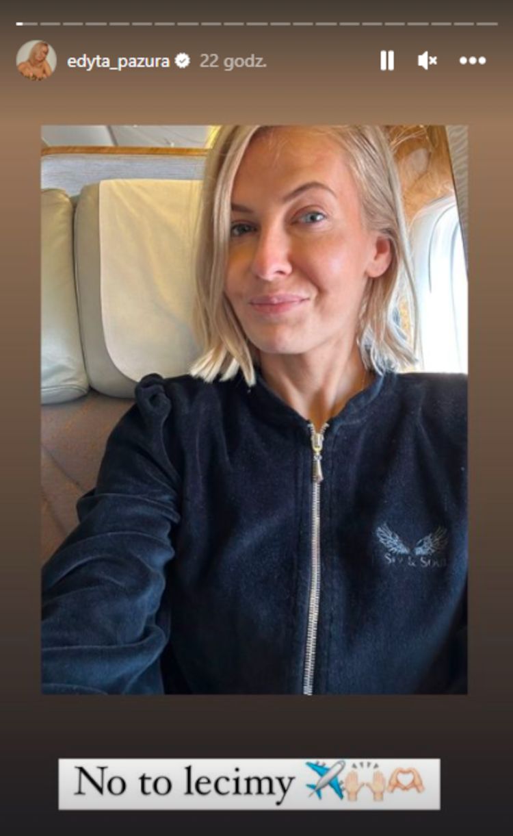 Edyta Pazura relacjonuje wakacje na Malediwach