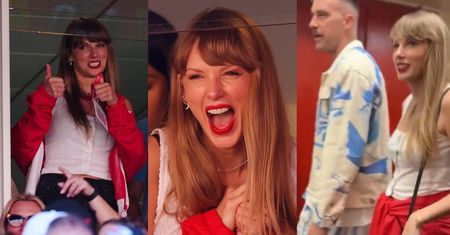 Taylor Swift i Travis Kelce SĄ PARĄ?! Najpierw kibicowała mu u boku jego mamy, później odjechali w siną dal (ZDJĘCIA)