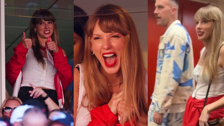 Taylor Swift i Travis Kelce SĄ PARĄ?! Najpierw kibicowała mu u boku jego mamy, później odjechali w siną dal (ZDJĘCIA)