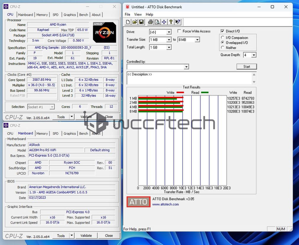 Płyta główna ASRock A620M Pro RS z obsługą dysku SSD PCIe 5.0.