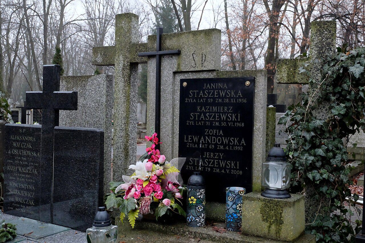 Grób Kazimierza Staszewskiego na Cmentarzu Bródnowskim