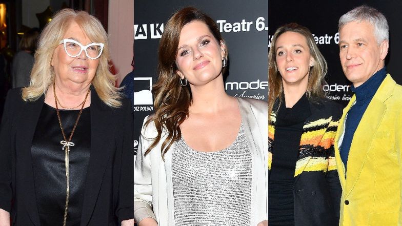 Zofia Zborowska prezentuje ciążowe krągłości na jubileuszu ojca