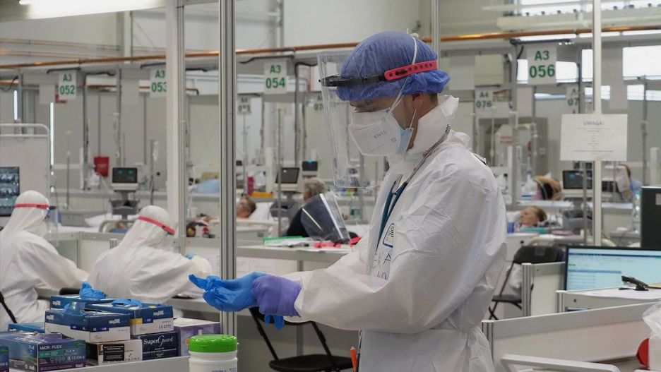 Dziecięcy oddział covidowy w Chorzowie pełny (zdjęcie ilustracyjne) 