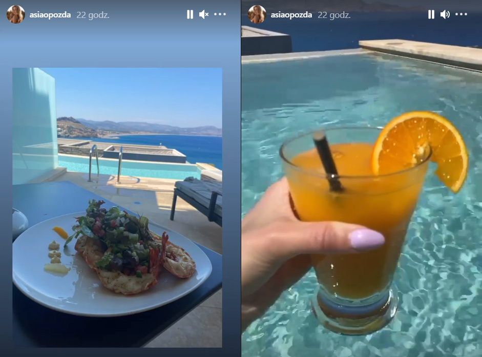 Joanna Opozda i Antek Królikowski 