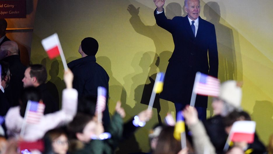 Joe Biden w Warszawie