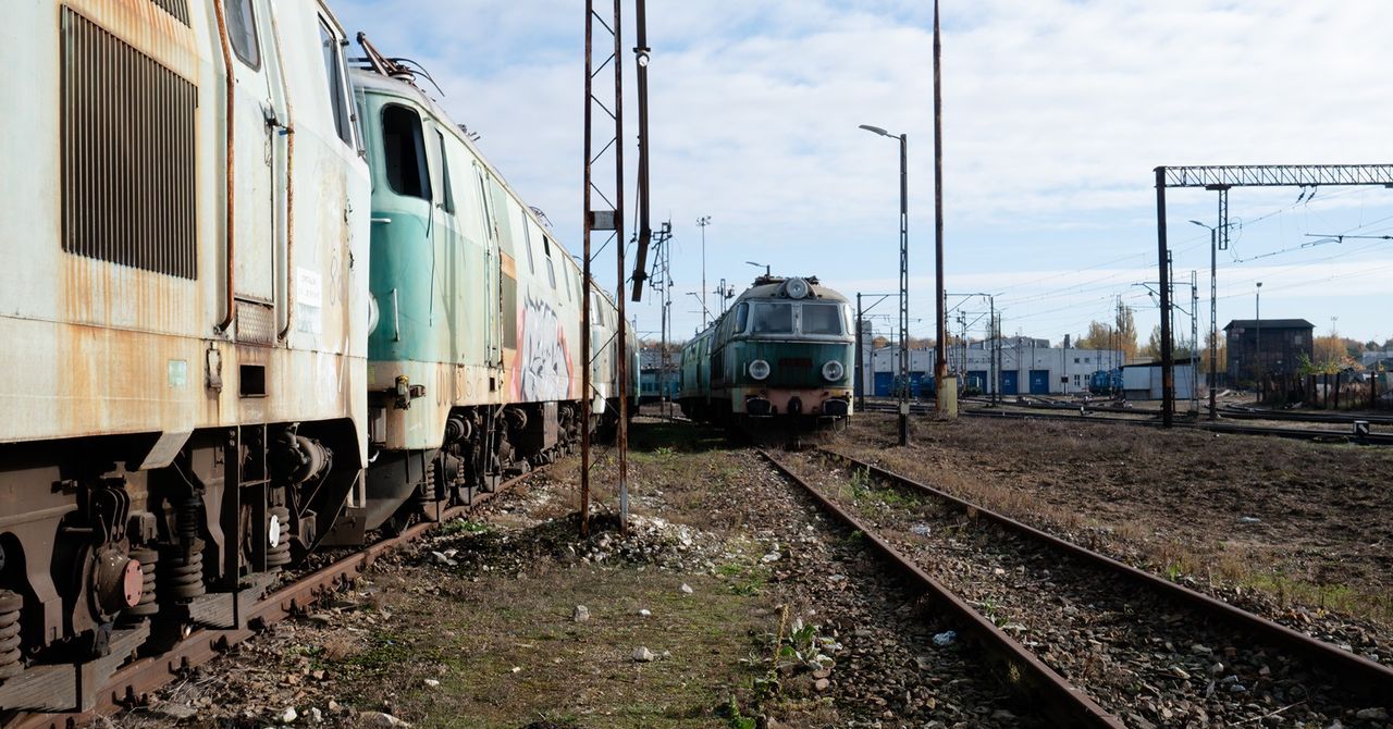 Łódź Olechów: Cmentarzysko lokomotyw chętnie odwiedzane przez miłośników urbexu