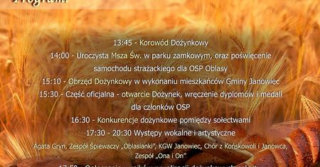 Dożynki Gminne Janowiec 2021. Koncert gwiazdy wieczoru zespołu Malibu