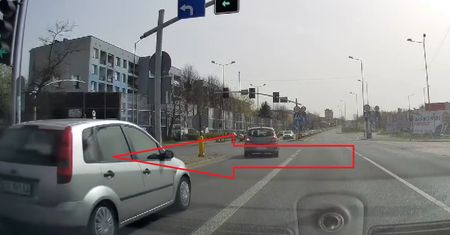 Wymusiła pierwszeństwo w Jaworznie. To nie koniec ekscesów na drodze