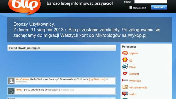 Skaner: żałoba po Blipie, wrzesień 1939 w polskiej prasie, blogerzy wolą Instagram 1