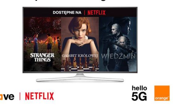 Orange z promocyjną ofertą dostępu do Netfliksa. Love Mini za 89,99 zł przez pierwszych 6 miesięcy