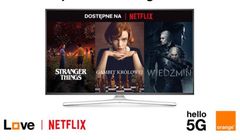 Orange z promocyjną ofertą dostępu do Netfliksa. Love Mini za 89,99 zł przez pierwszych 6 miesięcy