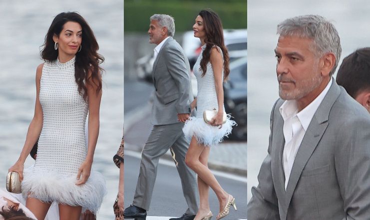 George i Amal Clooney bawią się w rodzinnym gronie