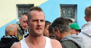 Małaszyński jako kibol!