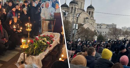 "Nie bałeś się". Pokazali ciało Nawalnego