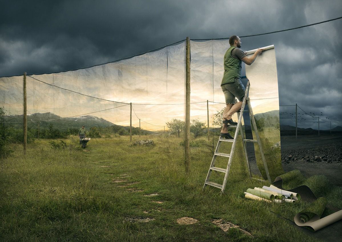 Erik Johansson - magik Photoshopa, który opowiada historie