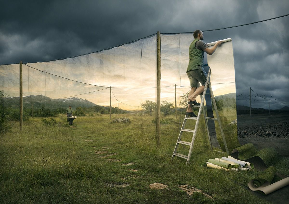 Erik Johansson - magik Photoshopa, który opowiada historie 1