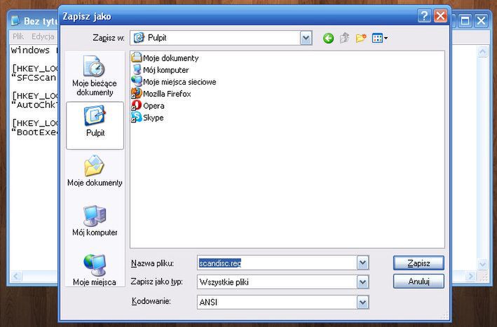 Jak wyłączyć sprawdzanie dysku przy uruchamianiu Windows XP? 3