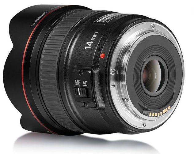 Yongnuo 14 mm f/2.8 - nadchodzi nowy, ultraszerokokątny obiektyw z autofokusem 4