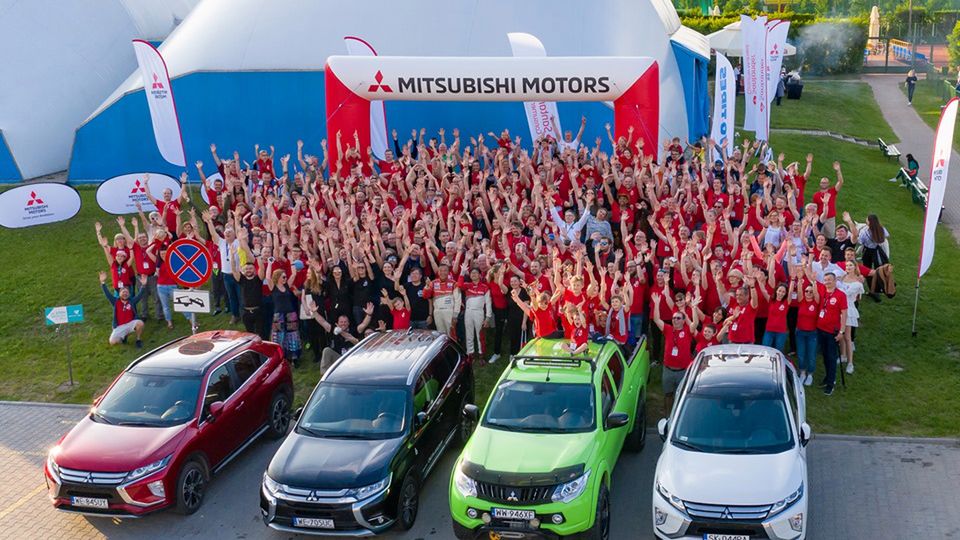 Kilkuset fanów Mitsubishi w jednym miejscu. W tym roku w Mrągowie.