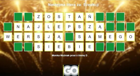 Facebookowe „Koło fortuny” na żywo w kampanii Go Sport (wideo)