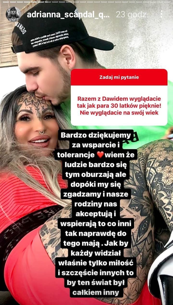 Adrianna Eisenbach z "Królowych Życia" z partnerem Dawidem