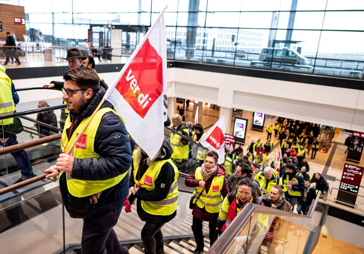 Strajk na lotnisku Berlin Brandenburg