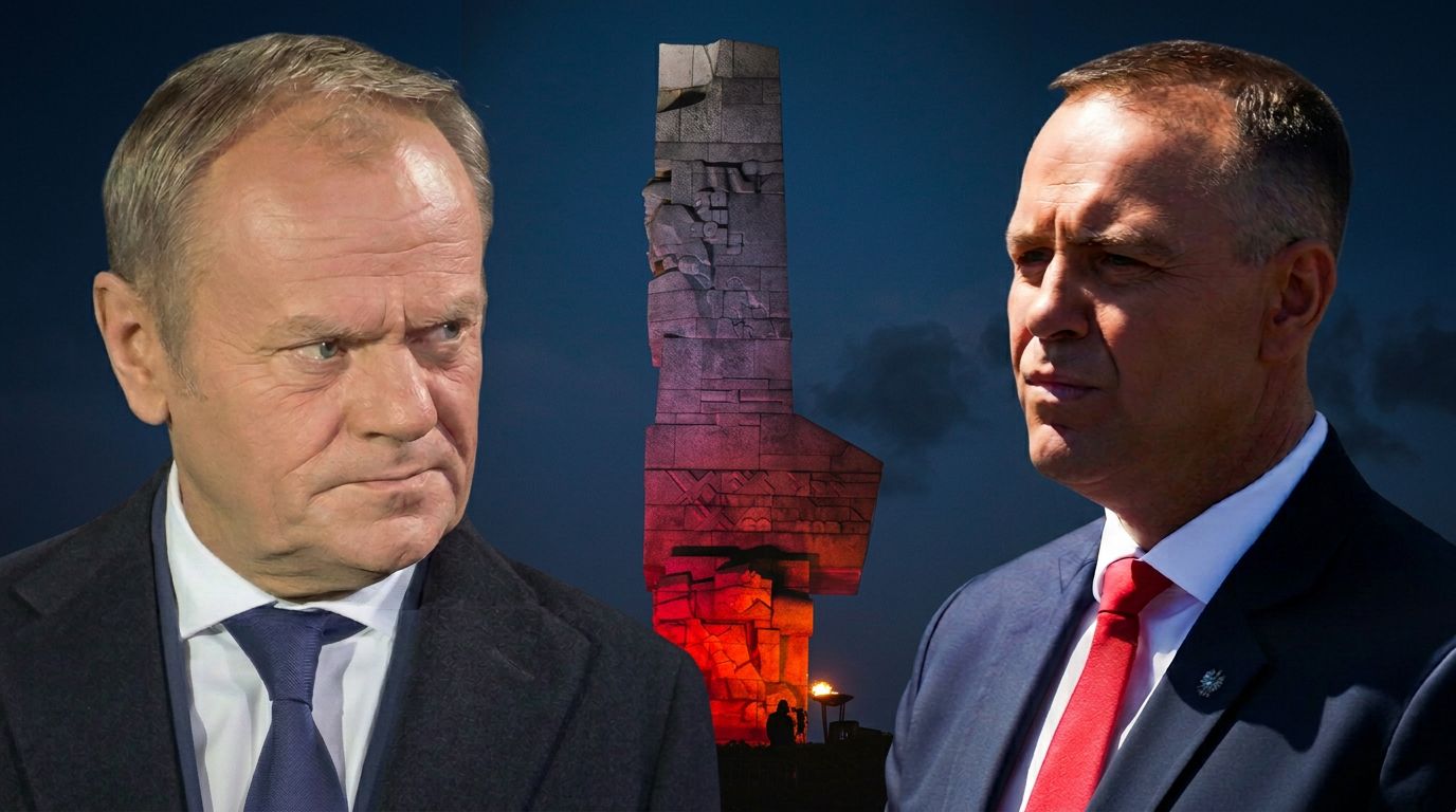 Westerplatte 2026: Nawrocki i Tusk w symbolu prawdy o wojnie i współczesnej polityce