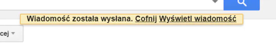 Cofnięcie emaila na Gmailu jest bardzo proste