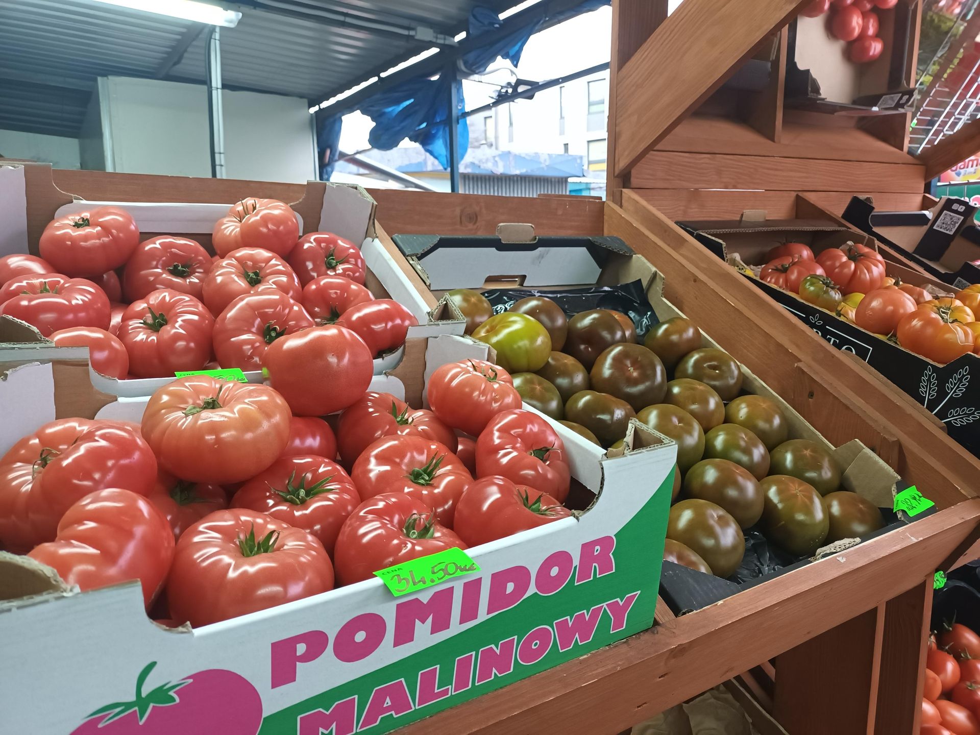 Ceny warzyw we wrocławskich warzywniakach
