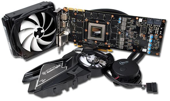 Inno3D GeForce GTX Titan Black Accelero Hybrid karta graficzna zdjęcie