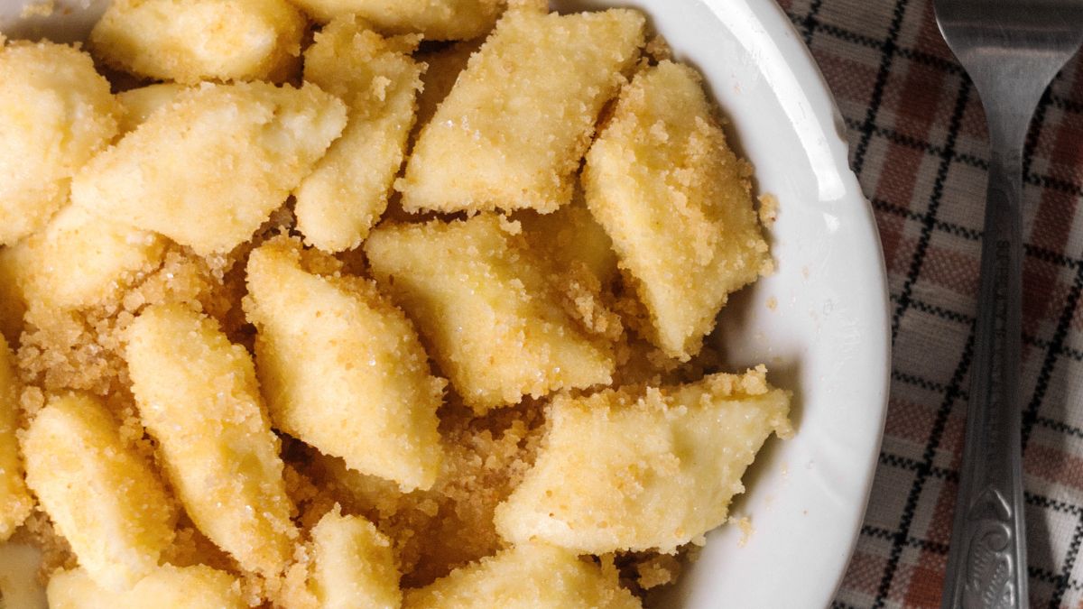 Kluski leniwe z przepisu szefa kuchni  są prawdziwą rozkoszą