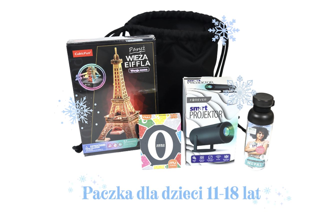 Paczki świąteczne od Biedronki