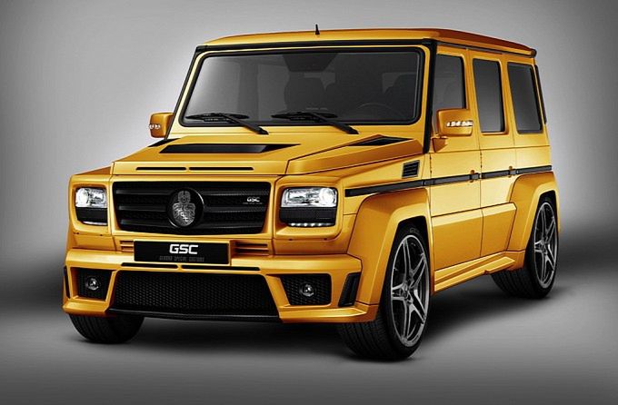 Mercedes-Benz klasy G w oczach German Special Customs - G jak Goldstorm