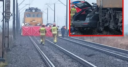 Wjechał pod pociąg towarowy. Sąsiedzi w szoku. "Pewnie się zagapił"