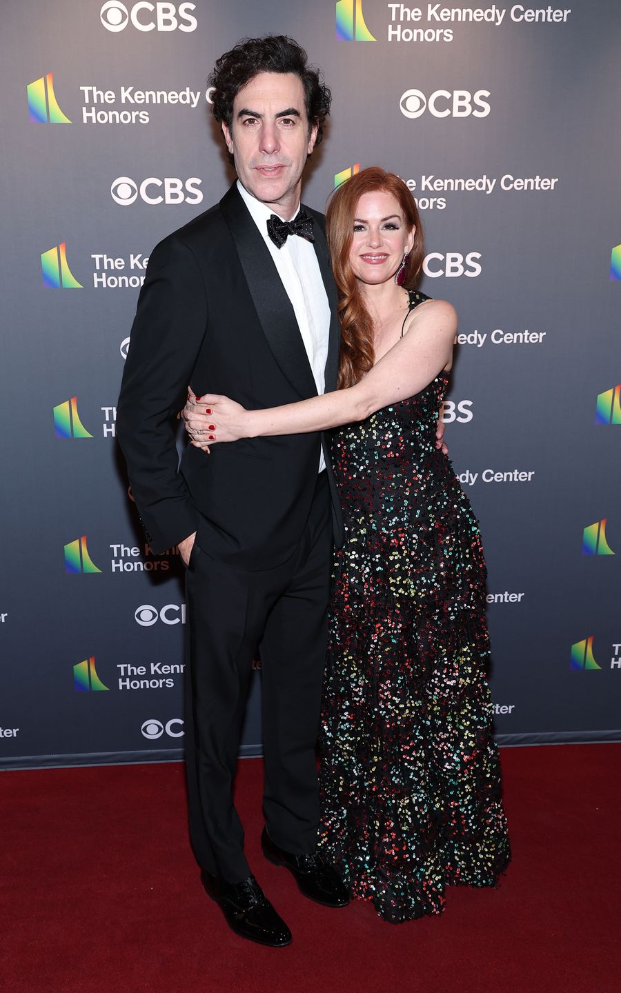 Sacha Baron Cohen i Isla Fisher w grudniu 2022 roku