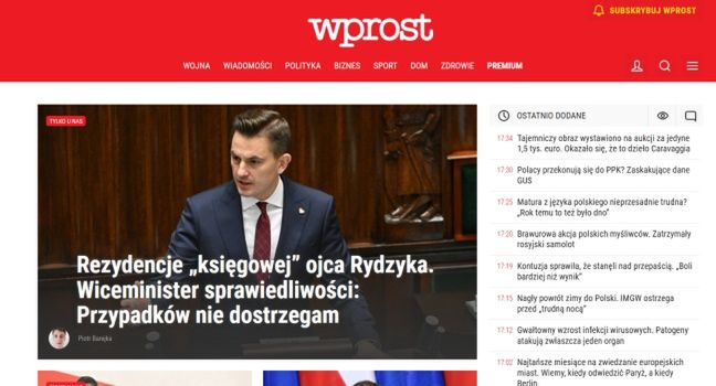 Nowy redaktor zarządzający Wprost.pl. Przeszedł z Inforu