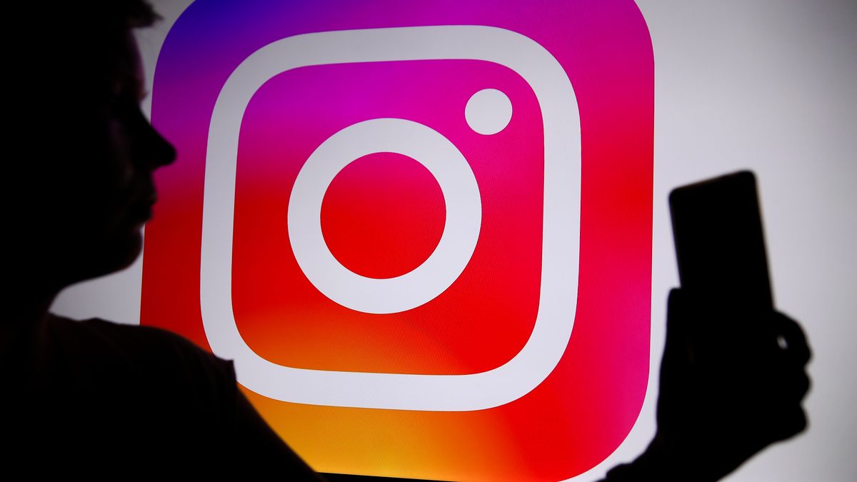 A person holds a phone displaying the Instagram logo in Knurow, Poland, on April 20, 2025. (Photo Illustration by Klaudia Radecka/NurPhoto via Getty Images)
