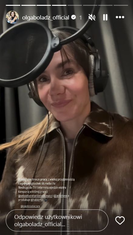 Olga Bołądź w modnej kurtce na jesień