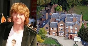 Rupert Grint wydał 9 milionów funtów na trzy domy!