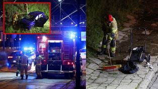 Tragiczny wypadek w Krakowie. Rodzice zgineli, dziecko w szpitalu