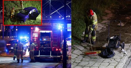 Tragiczny wypadek w Krakowie. Rodzice zginęli, dziecko w szpitalu
