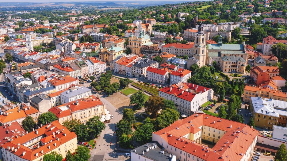 Przemyśl z lotu ptaka 