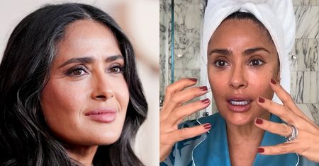60-letnia Salma Hayek ujawnia sekret MŁODZIEŃCZEJ APARYCJI. "Nigdy nie myć twarzy rano"