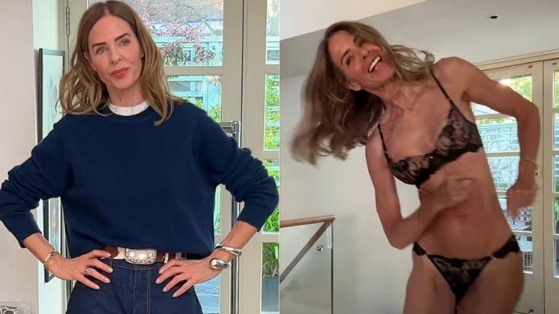 Trinny Woodall w bieliźnie