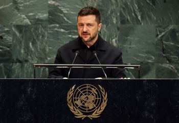 Wołodymyr Zełenski w ONZ. Wspomniał także o Polsce