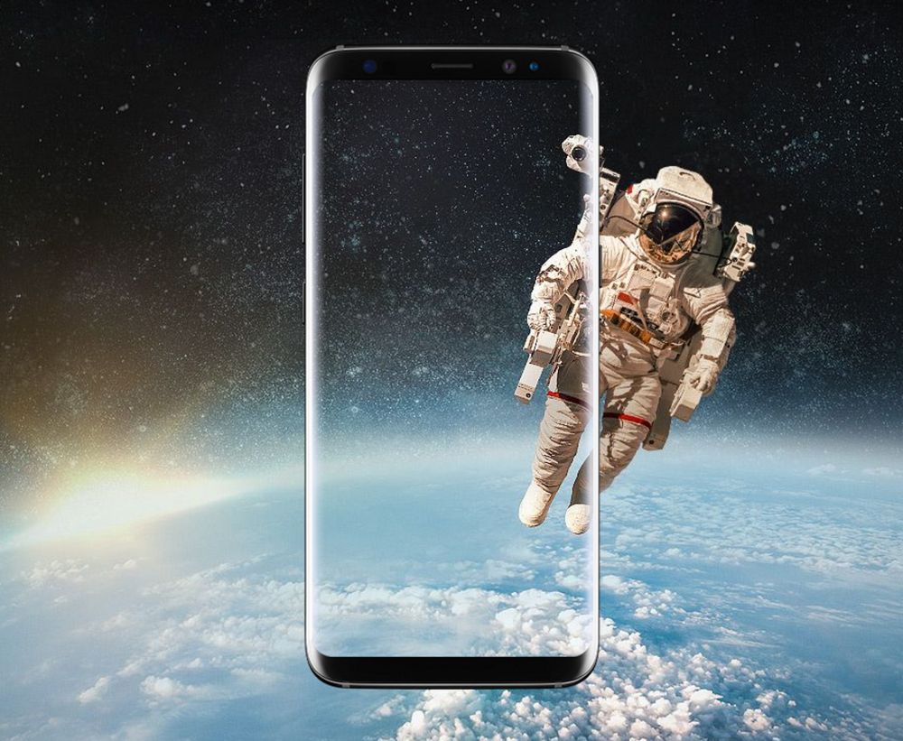 Ramka w Galaxy S8 - mimo że wąska - jest charakterystyczna