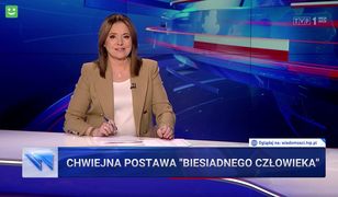 "Wiadomości" TVP kpią z posła Sienkiewicza. Pokazały alkoholową wpadkę na wizji