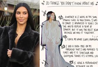 Kim zdradza "20 dziwnych faktów" na swój temat! "Wiedziałam, że z Kanye jesteśmy sobie przeznaczeni"