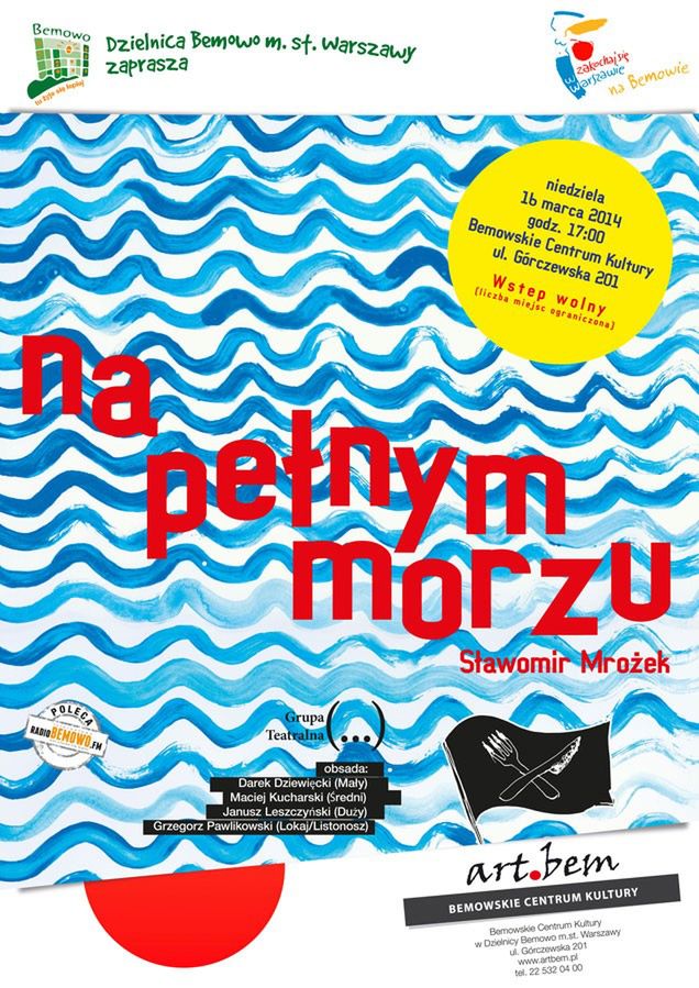 Sławomir Mrożek "Na pełnym morzu" w wykonaniu Grupy Teatralnej (…)